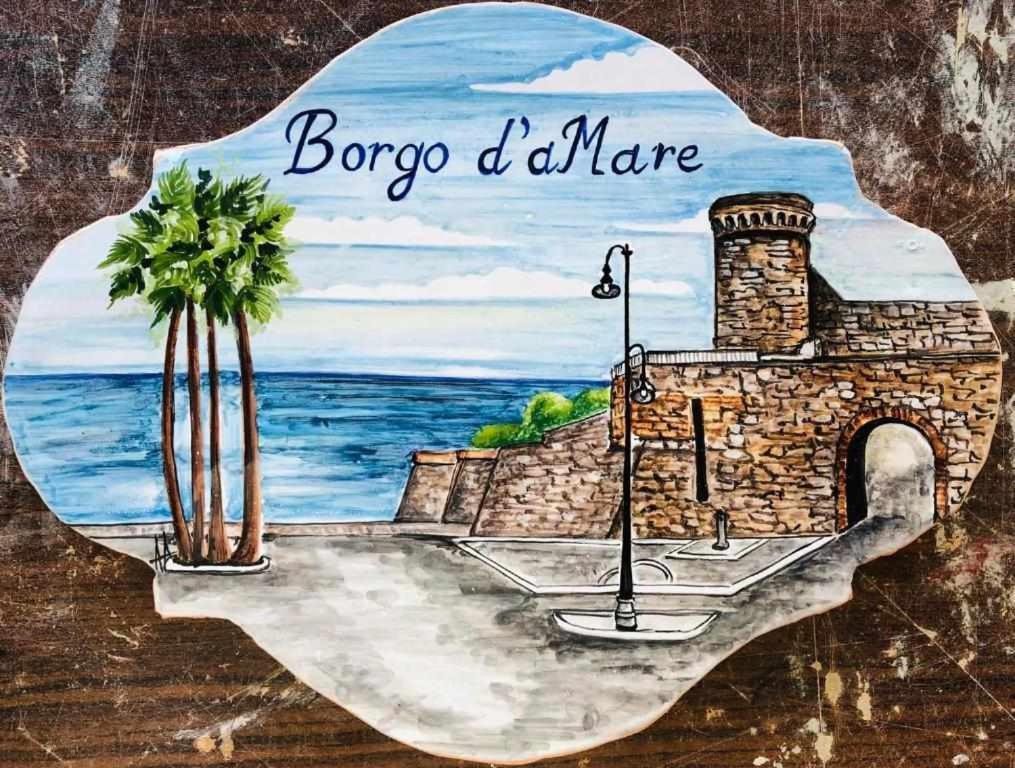 Ferienwohnung Borgo Damare Nettuno Vista Mare Exterior foto